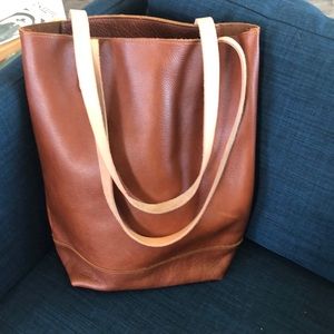 Immodest Cotton leather mini tote. Made in the USA